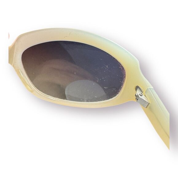 Oliver‎ Peoples Sunglasses La Donna JA 63-17-120 JAPAN White Pearl Frame Vintage - Picture 10 of 10